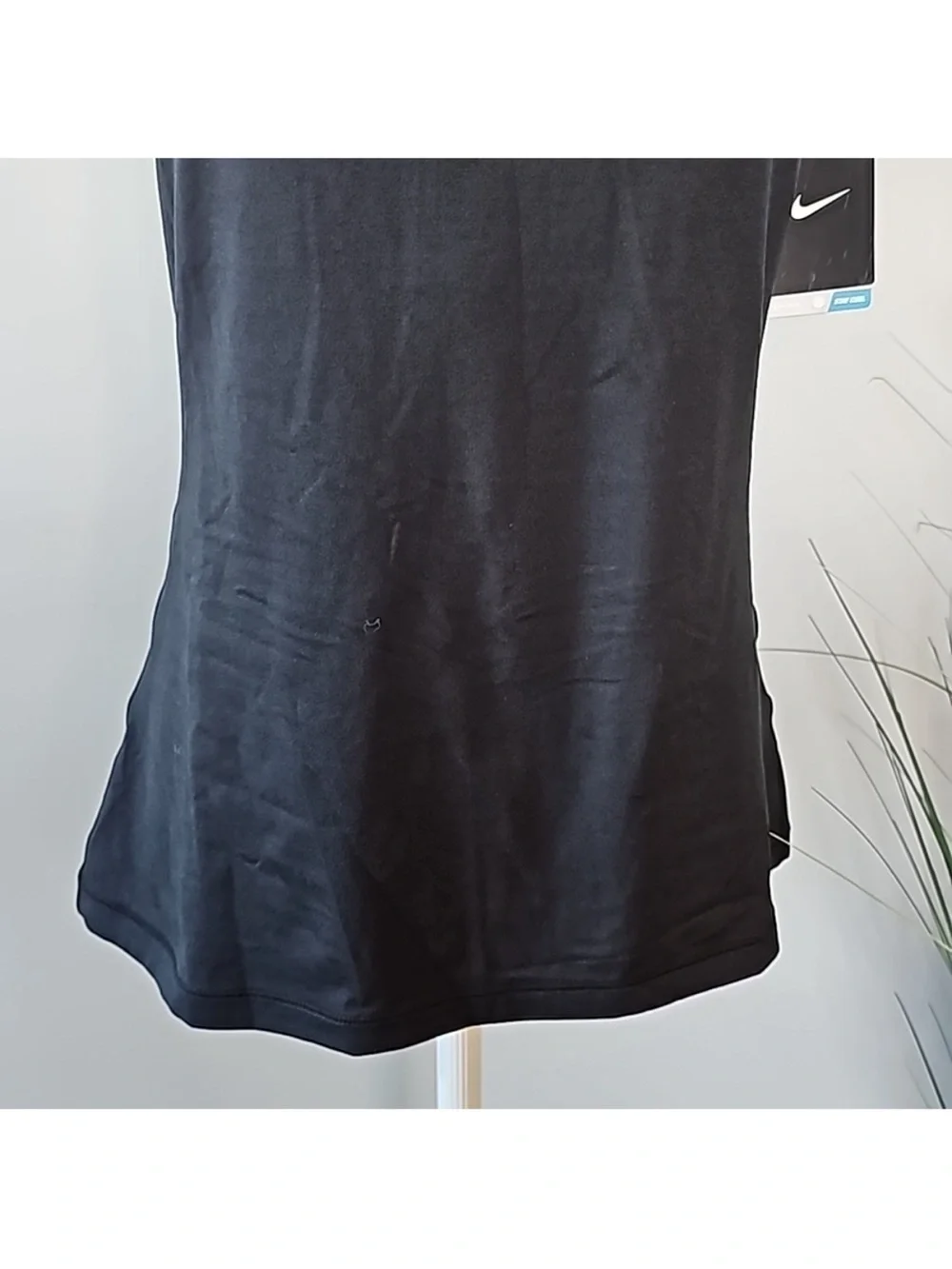 NWT Nike Women's Dri-Fit Black Tank with Built in Sports Bra